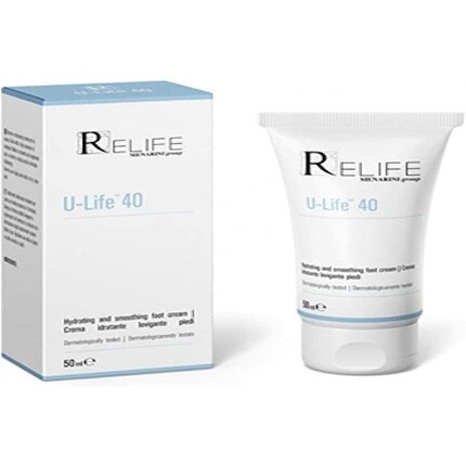 

U-Life 40 Увлажняющий крем для ног 50 мл Relife