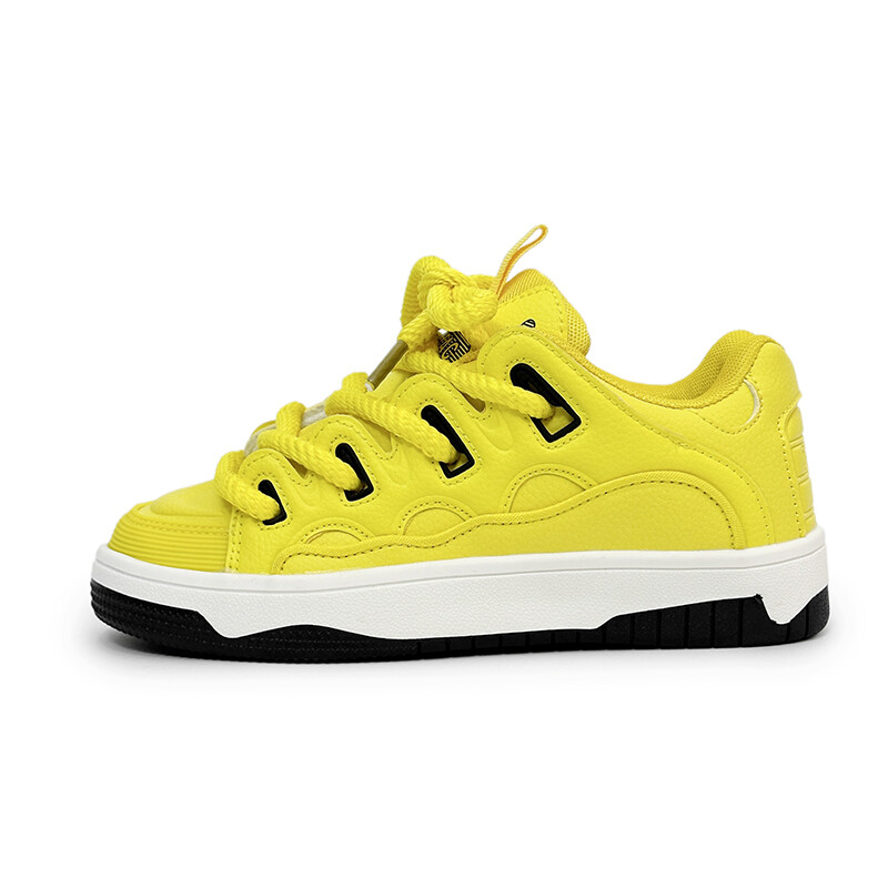 

Кроссовки Quantity LIANGHUO Skateboarding Shoes Unisex Low-top, цвет Electric mother yellow