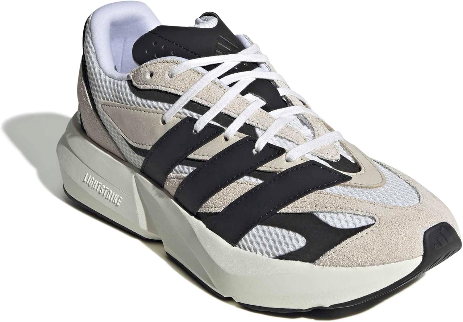 Мужские кроссовки Adidas Lightblaze, белый/черный — фото 4