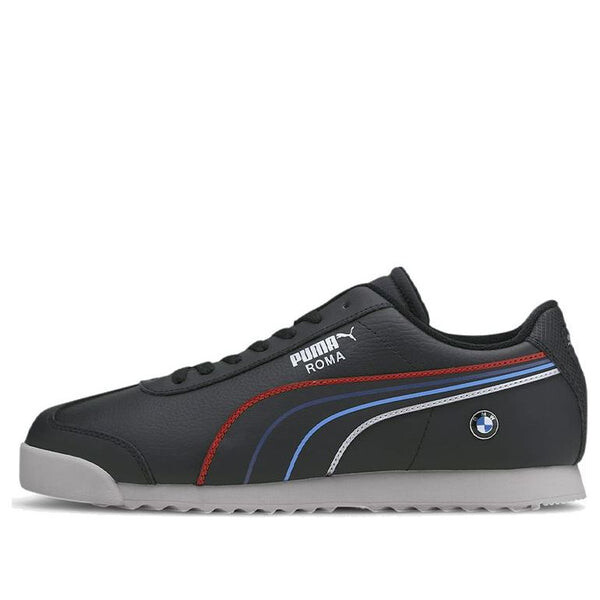 

Кроссовки bmw motorsport x roma 'tricolor stripes - black' Puma, черный