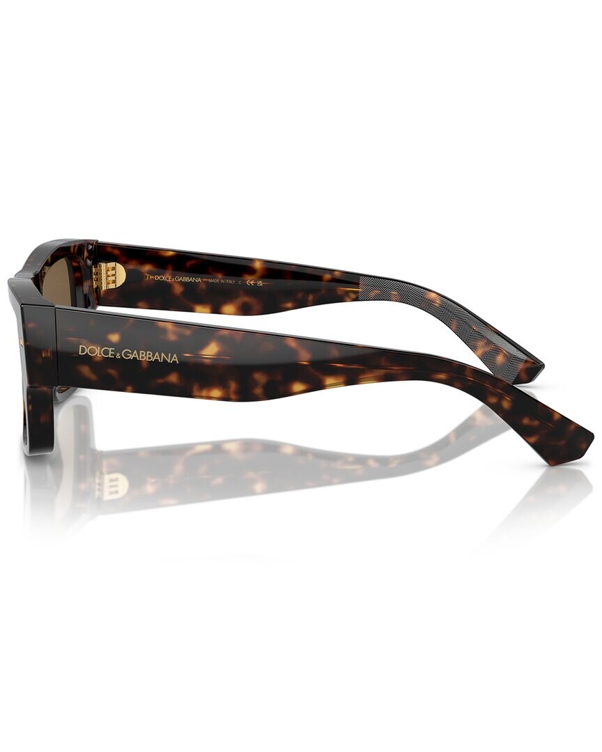 

Мужские солнцезащитные очки Dolce & Gabbana DG4451 55 мм, коричневый