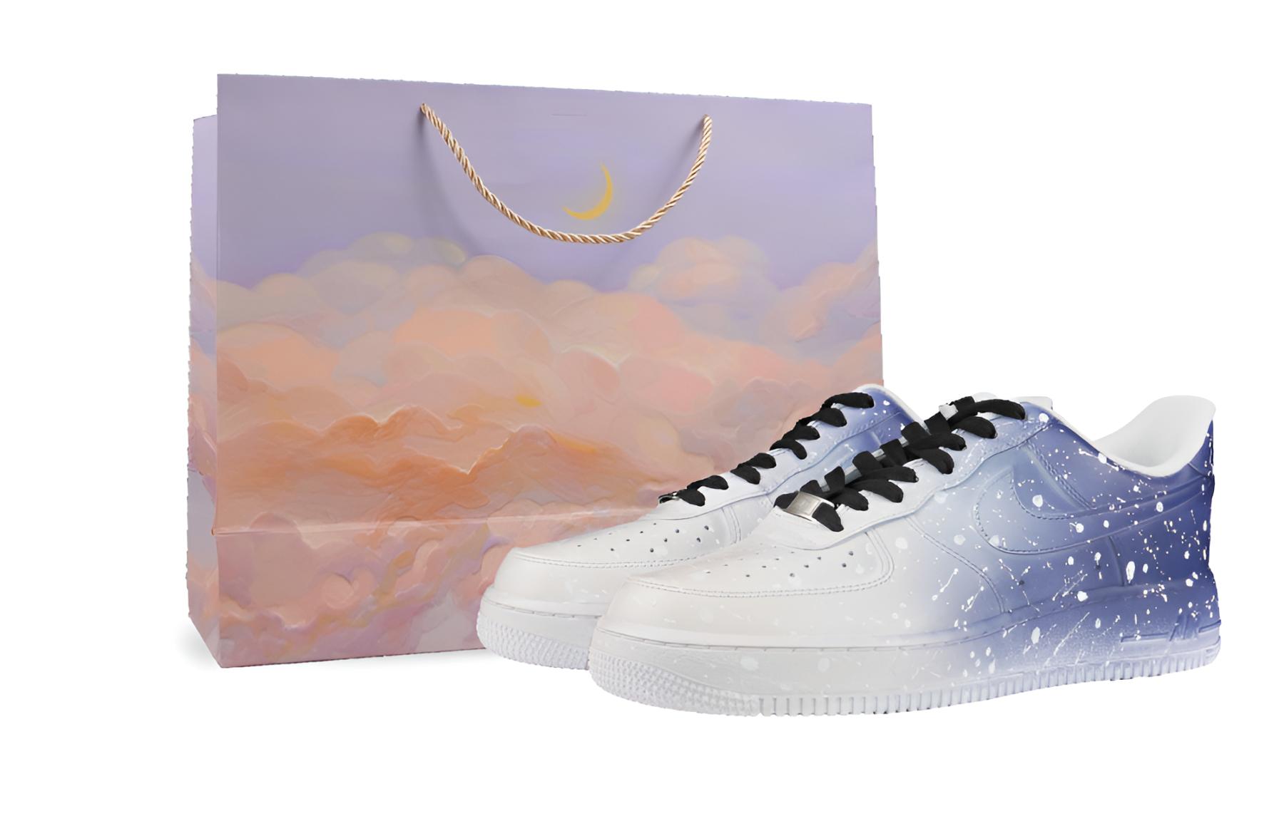 

Nike Кроссовки для скейтбординга Air Force 1 Abrasion Resistant Low top Unisex White Blue