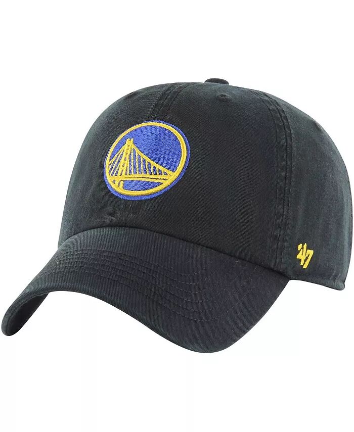 

Мужская черная классическая бейсболка Golden State Warriors Franchise Fitted '47 Brand