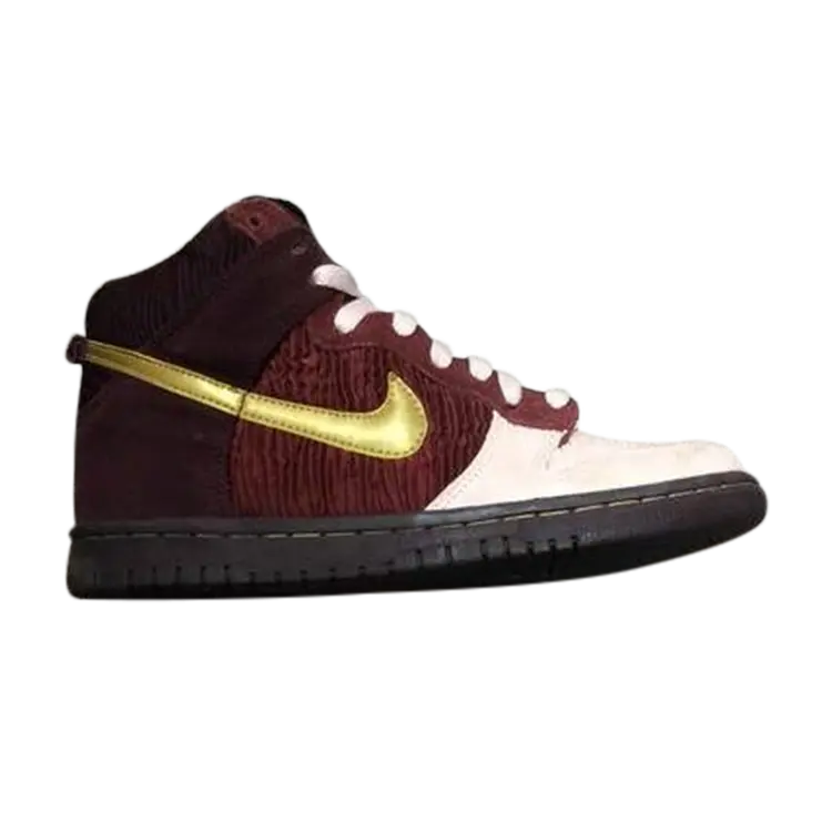 

Кроссовки Nike Dunk High GS 'Deep Burgundy', красный