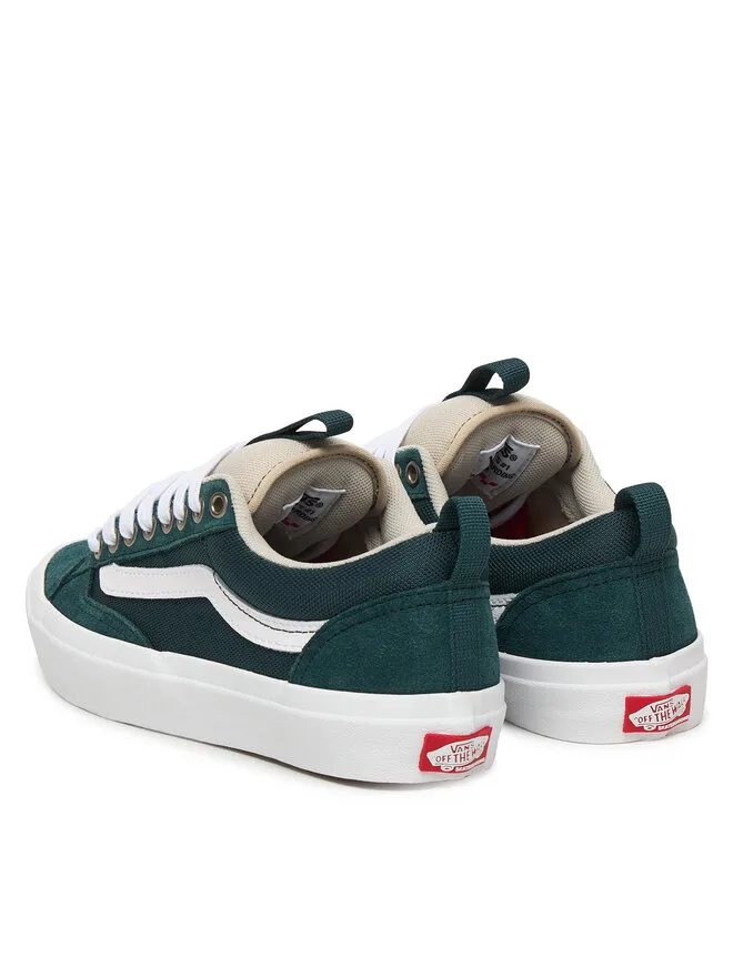 Vans Skate Old Skool 36 + VN000D5REKD1 Зеленые тканевые кроссовки — фото 3