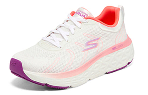 Кроссовки max cushioning delta 'white pink purple' Skechers, белый — фото 3