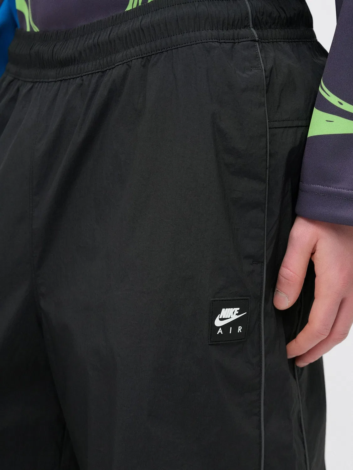 Свободные брюки 'AIR' Nike Sportswear, Black — фото 2