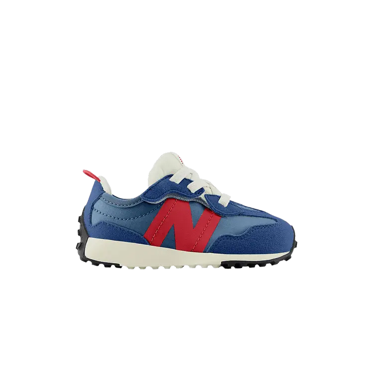 

Кроссовки New Balance 327 New-B Hook & Loop Toddler Inkwell True Red, синий