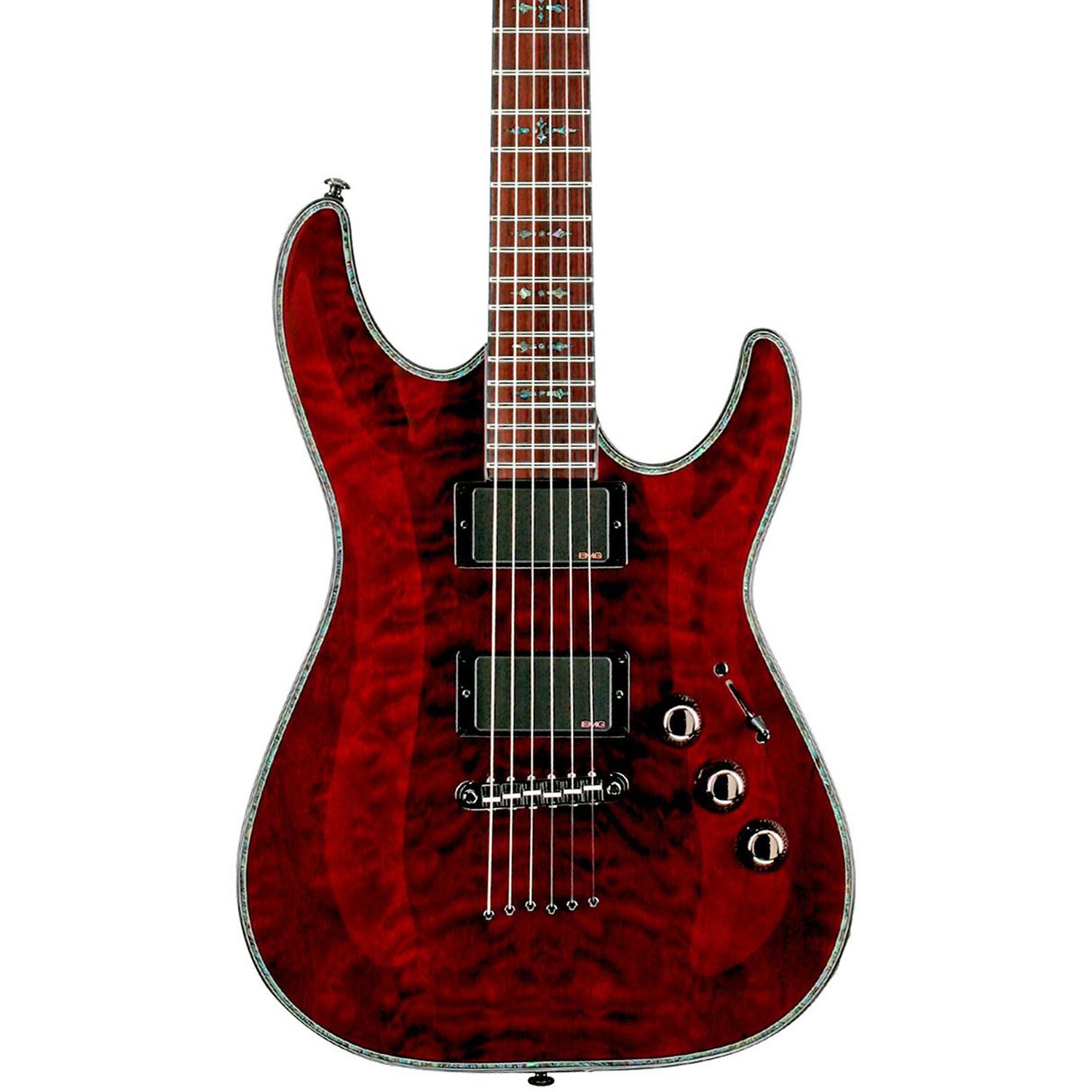 

Schecter Guitar Research Hellraiser C-1 Электрогитара Black Cherry