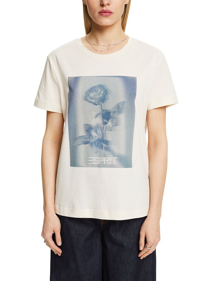 

Футболка ESPRIT, кремовый