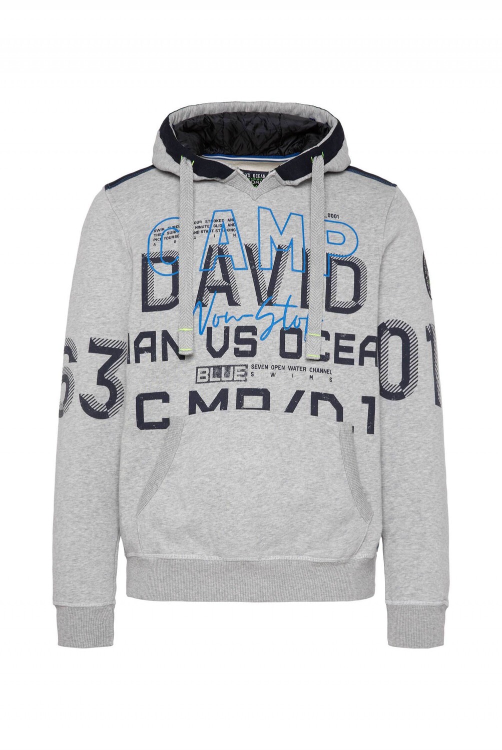 

Пуловер CAMP DAVID Sweatshirt 'Ocean´s Seven II', светло серый