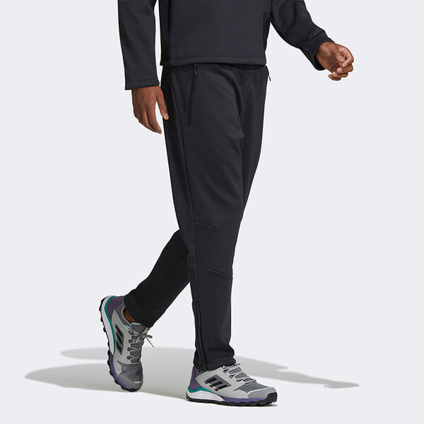 Спортивные штаны adidas Cap New Pants logo Reflective Conical Fleece Lined Sports Long Pants Black, черный — фото 4