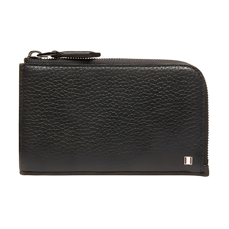 

BALLY Кожаный визитник из коровьей кожи для мужчин черный