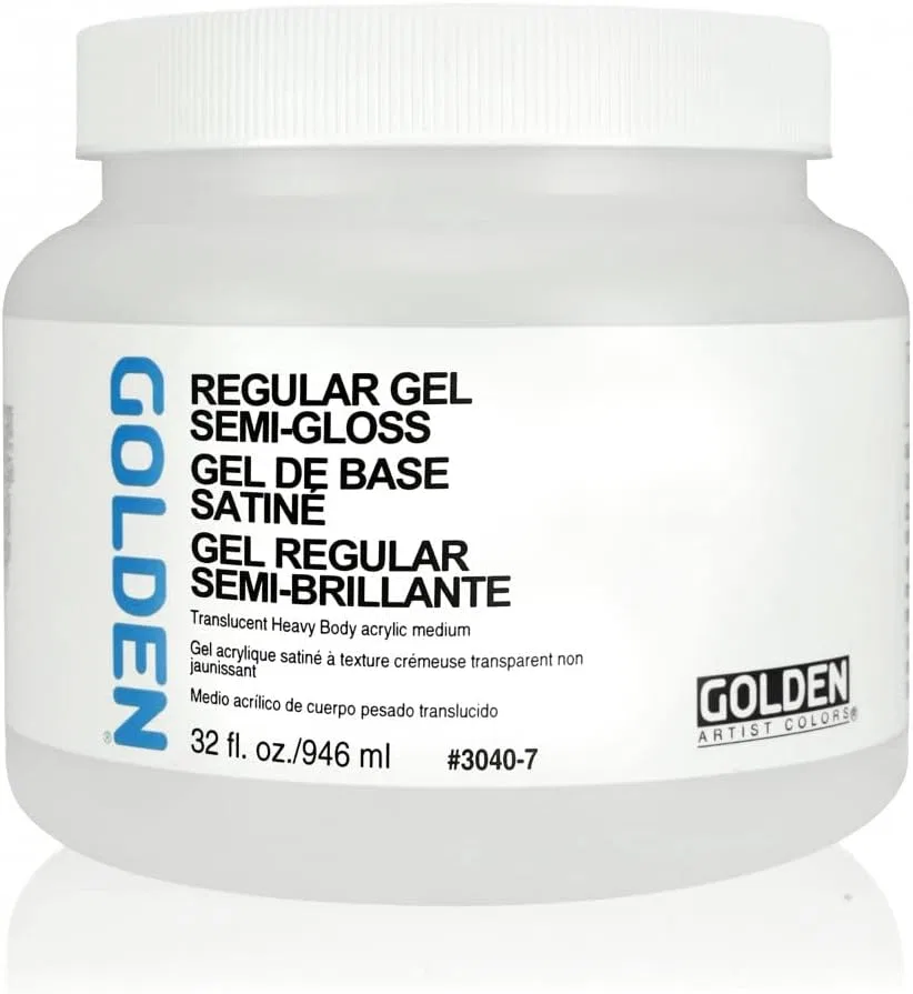 Гель акриловый GOLDEN Regular Gel Semi Gloss 946 мл