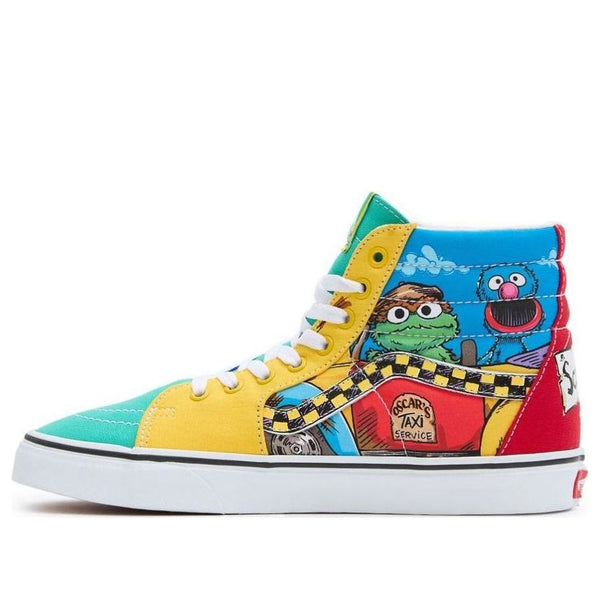 

Кроссовки x sesame street sk8-hi 'multi-color' Vans, мультиколор