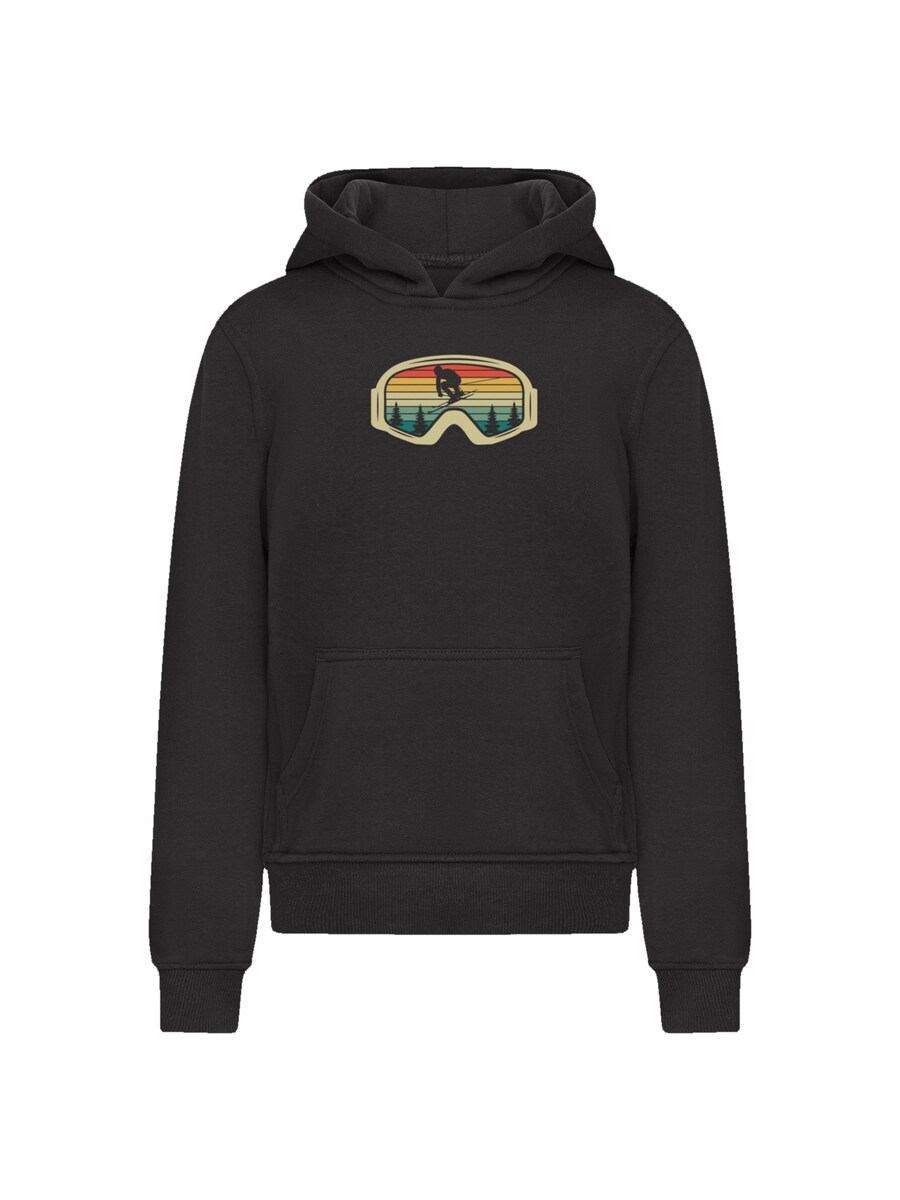 

Толстовка F4NT4STIC Retro Skibrille Wintersport, черный