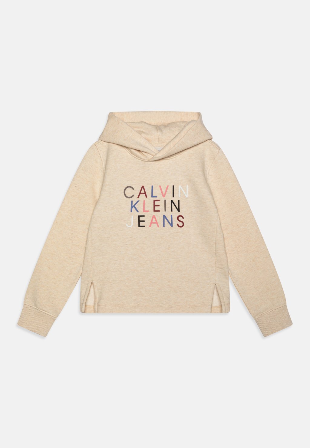 

Толстовка с капюшоном COLOUR LOGO HOODIE Calvin Klein, кремовый