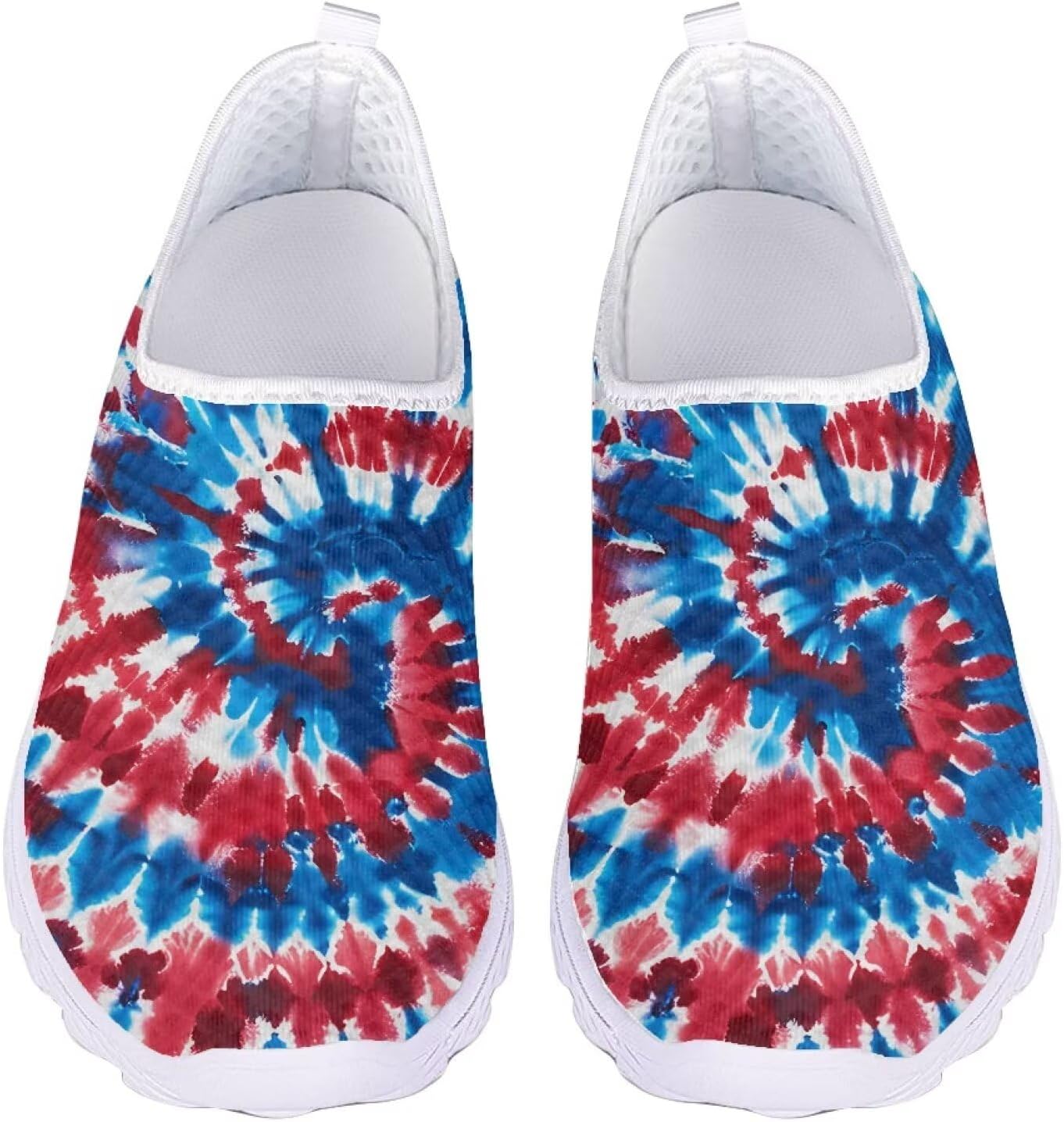 

Кроссовки Kuiaobaty Fashion легкие, дышащие, слипоны для ходьбы, спортивная повседневная обувь, лоферы для женщин и мужчин, American Flag - M