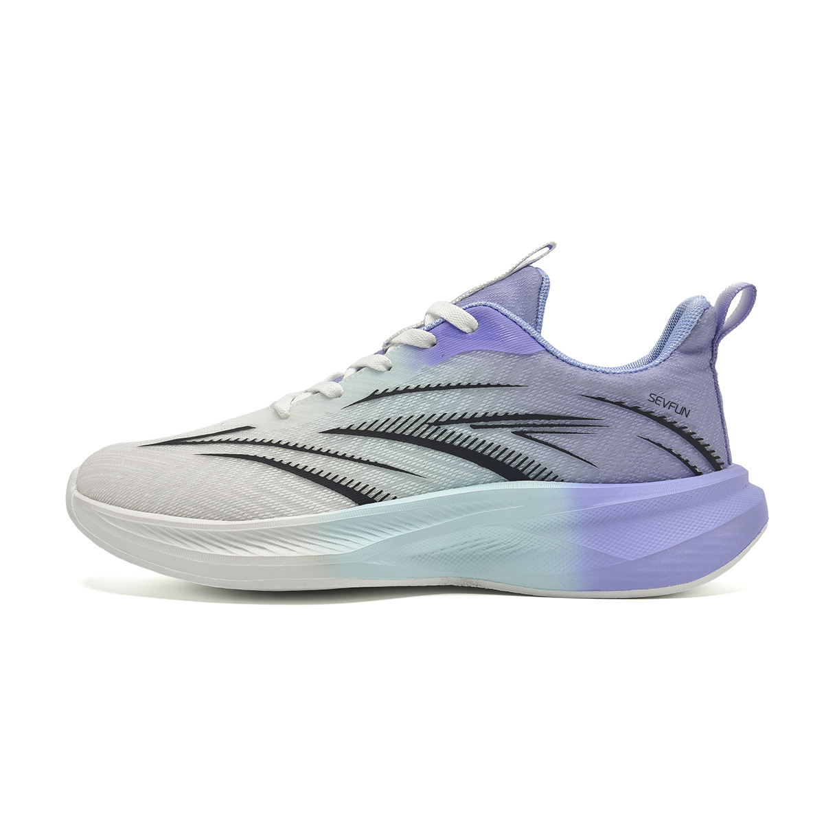 

7 SEVFUN Амортизирующие износостойкие низкие кроссовки унисекс Blue Twist Pattern с дышащей сеткой, цвет Blue Twist Pattern (Breathable)