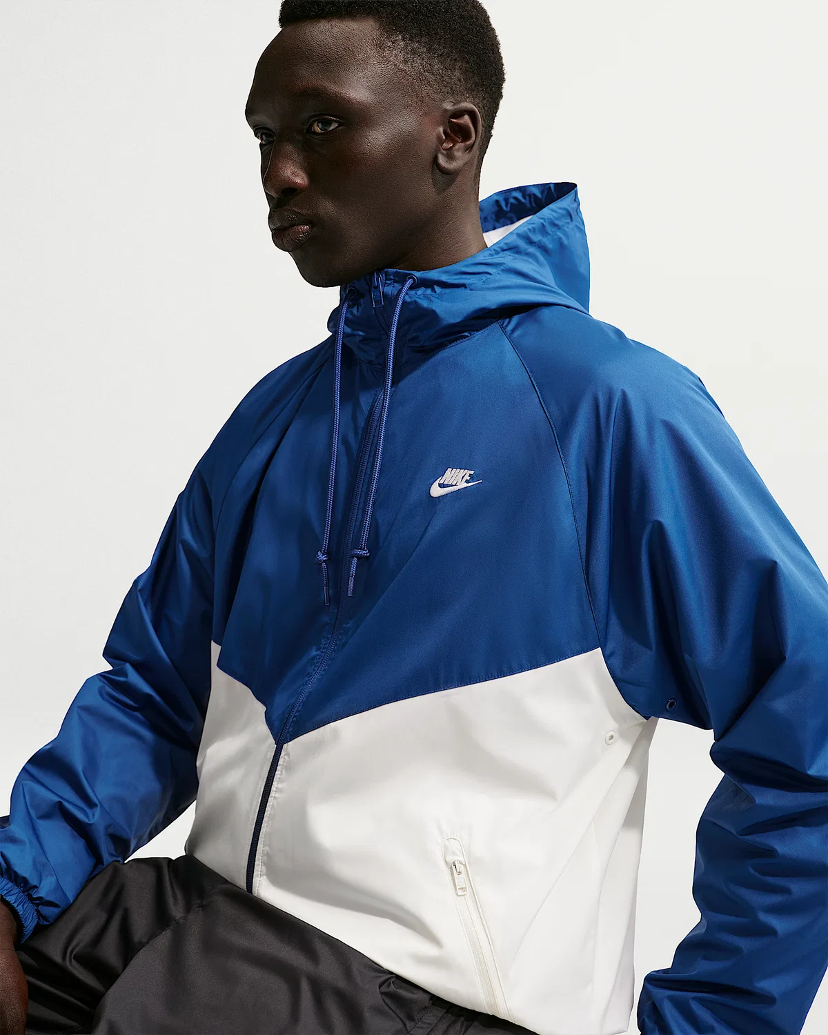 Мужская утепленная куртка Nike Windrunner, Court Blue/Sail/Sail — фото 3