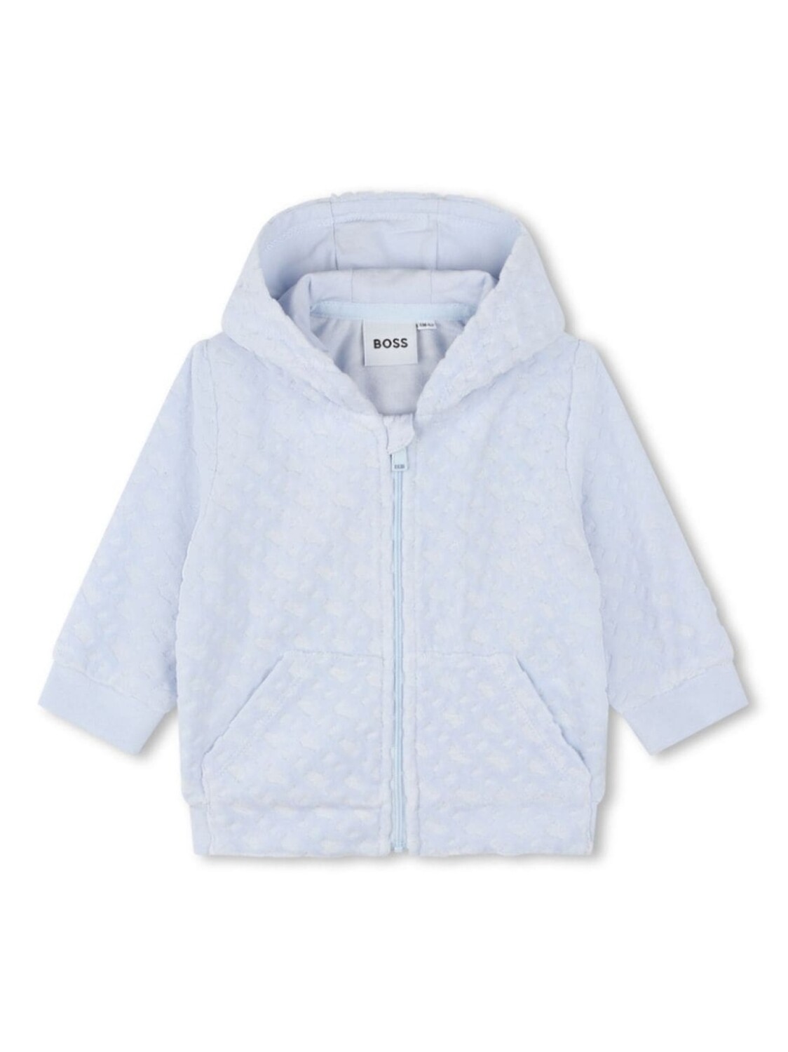 

BOSS Kidswear спортивный костюм с монограммой, синий