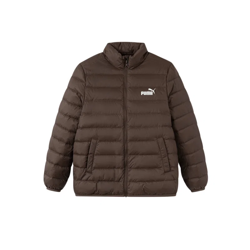Пуховик детский короткий PUMA Coffee