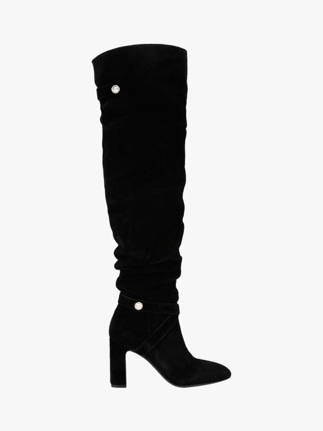 Jackpot высокие сапоги до колена модели Slouch Carvela, Black