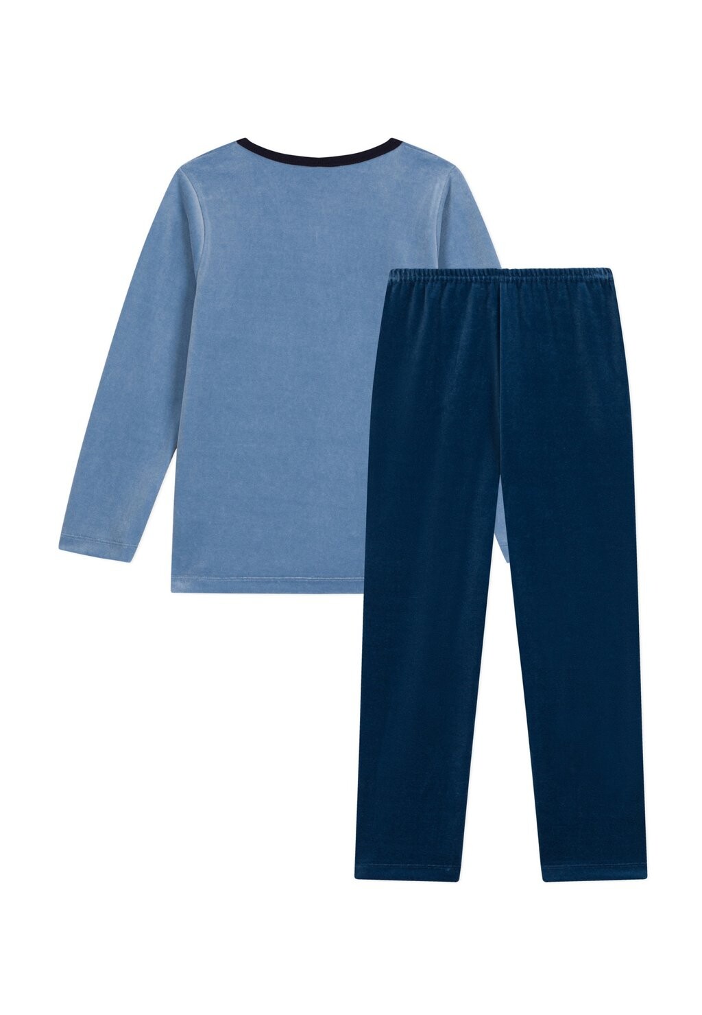 

Пижамный комплект PRINT Petit Bateau, темно-синий