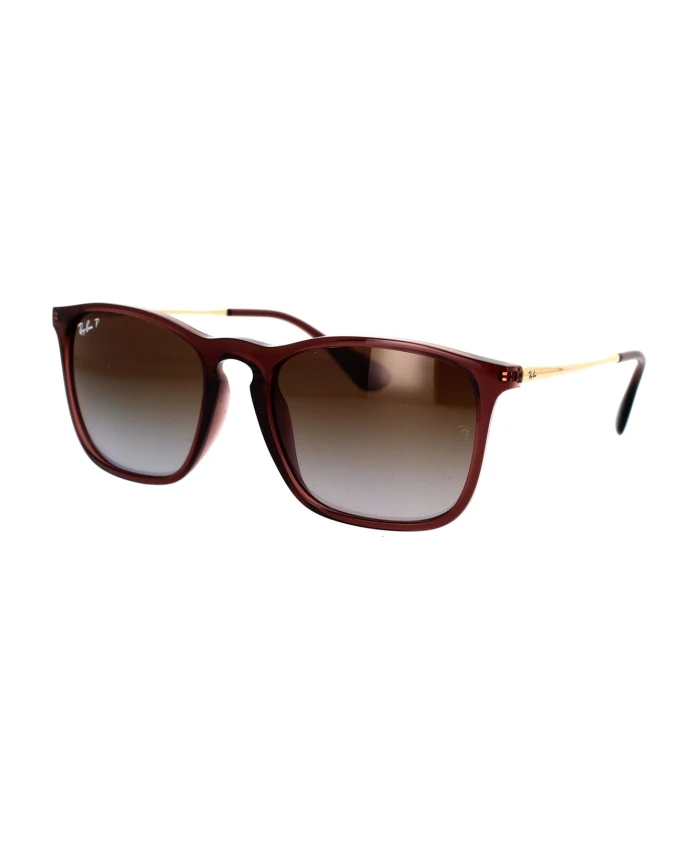 

Квадратные поляризационные солнцезащитные очки chris RB4187 Ray-Ban, коричневый