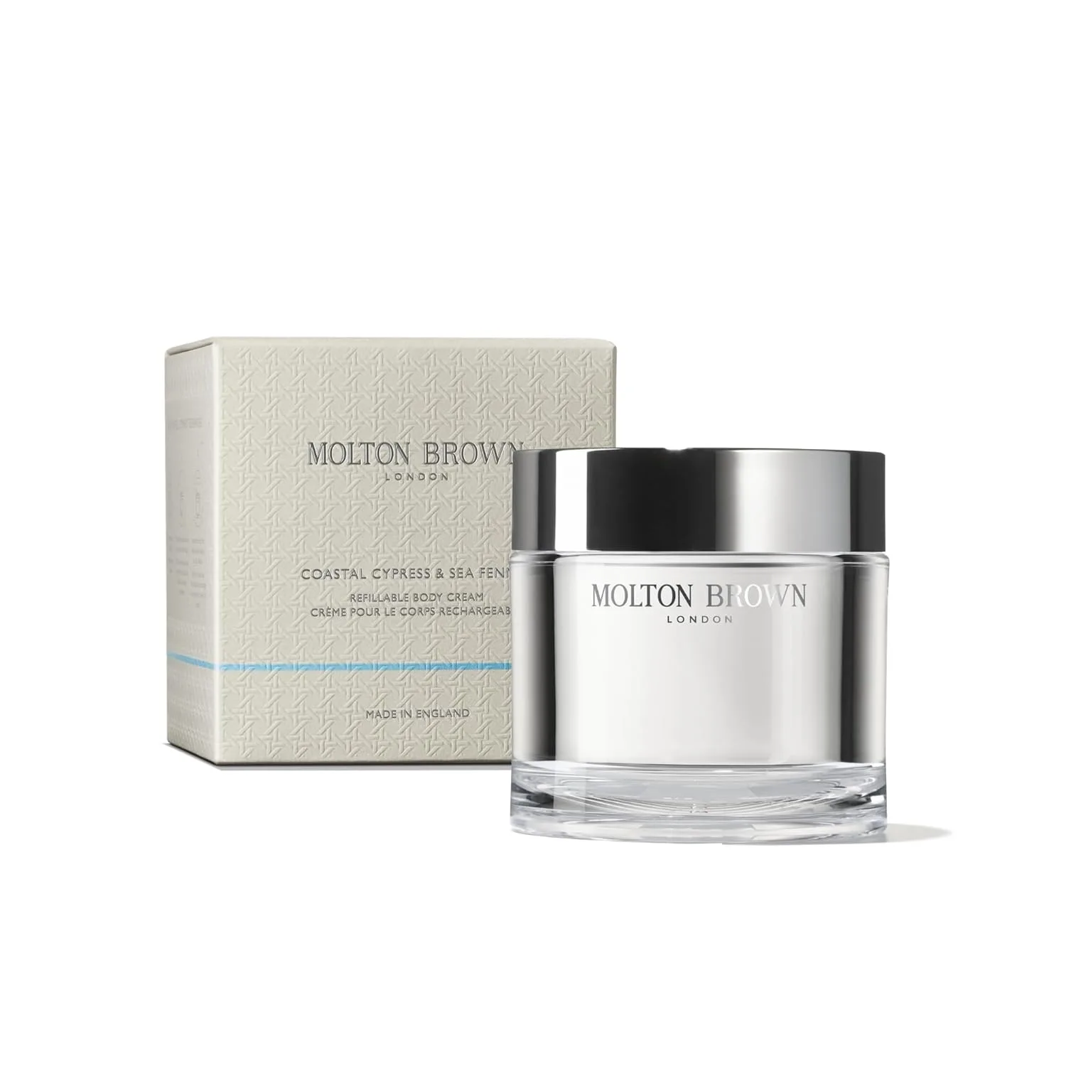 Крем для тела Molton Brown Coastal Cypress & Sea Fennel, сменный блок, 6,76 жидких унций.