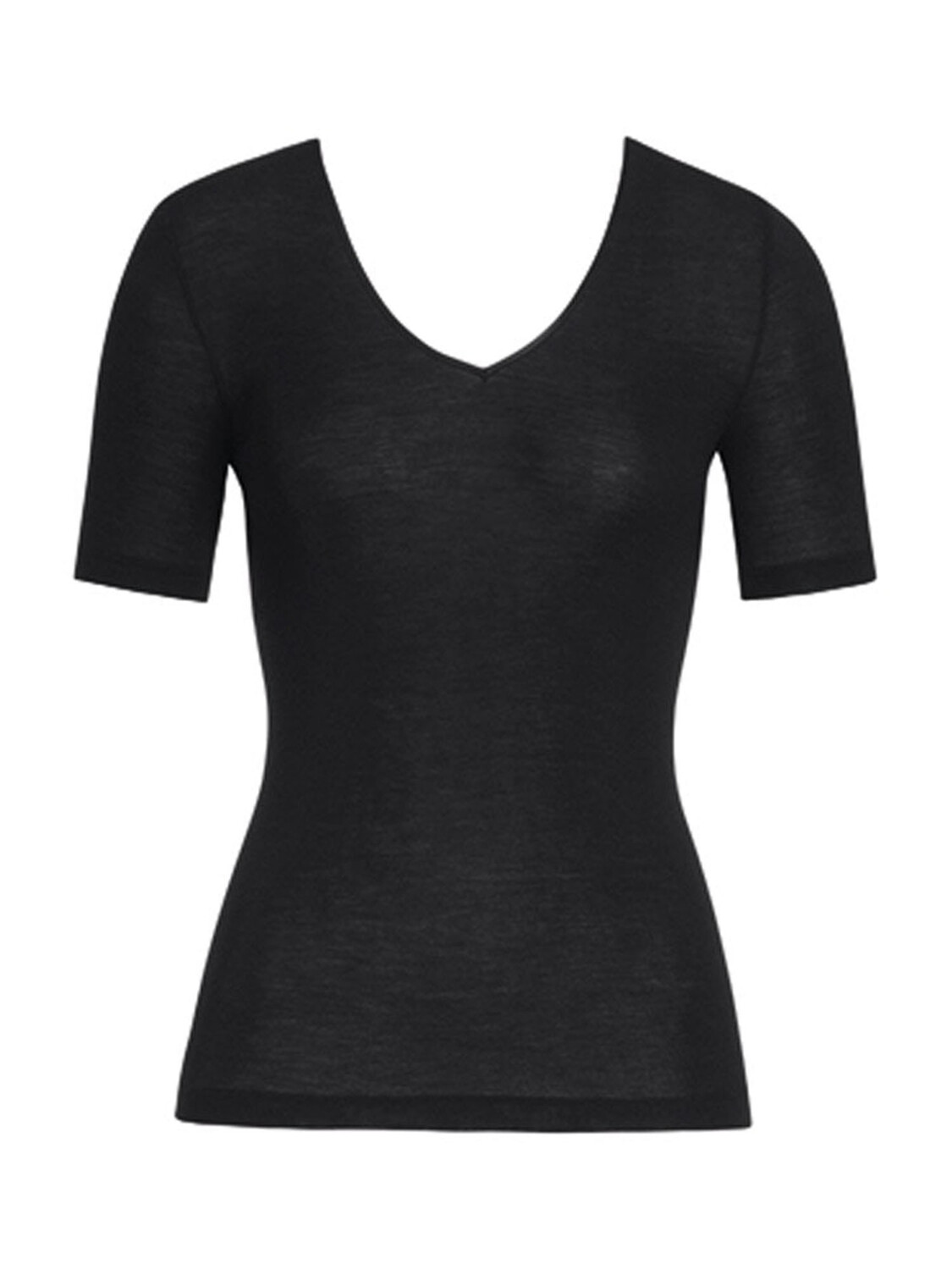 

Топ Hanro T Shirt Woolen Silk Kurzarm, черный