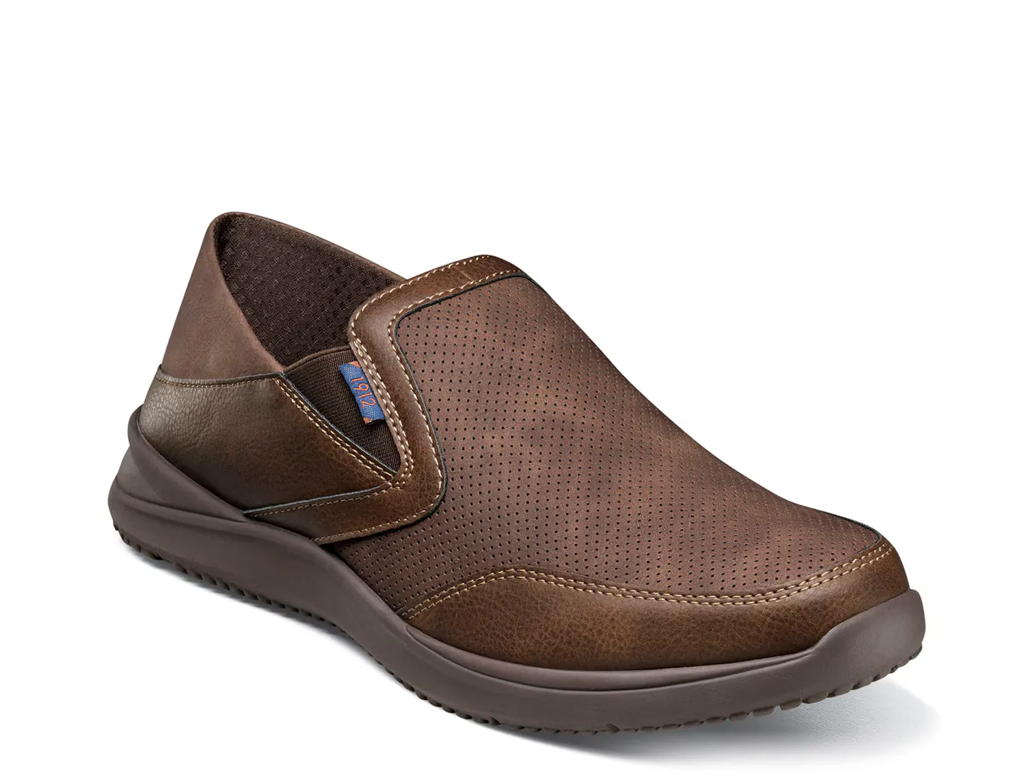 

Слипоны Conway Ez Slip-On Nunn Bush, темно-коричневый