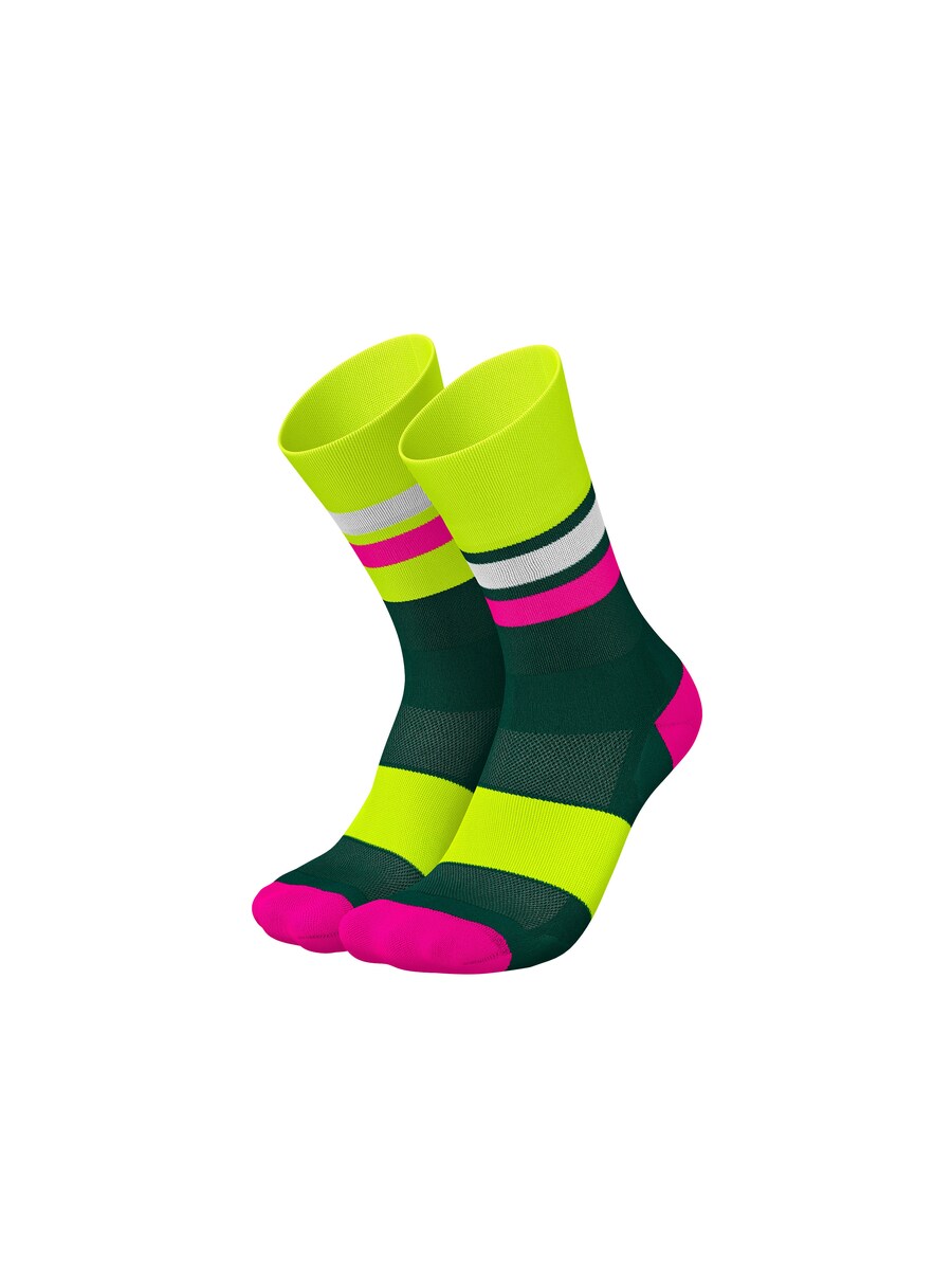 

Спортивные носки INCYLENCE TRACKS, цвет Neon yellow