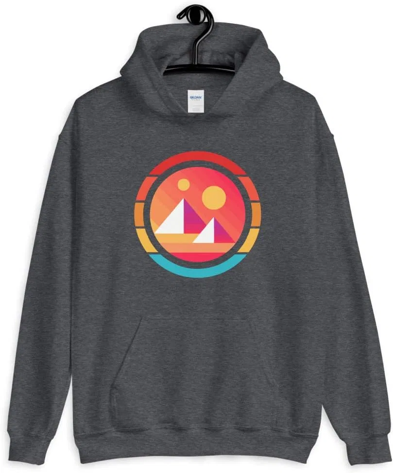 Толстовка Decentraland Crypto Generic, Dark Heather