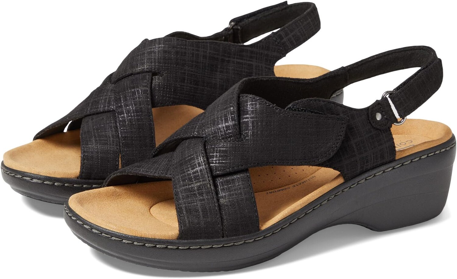 

Босоножки Merliah Echo Clarks, цвет Black Interest