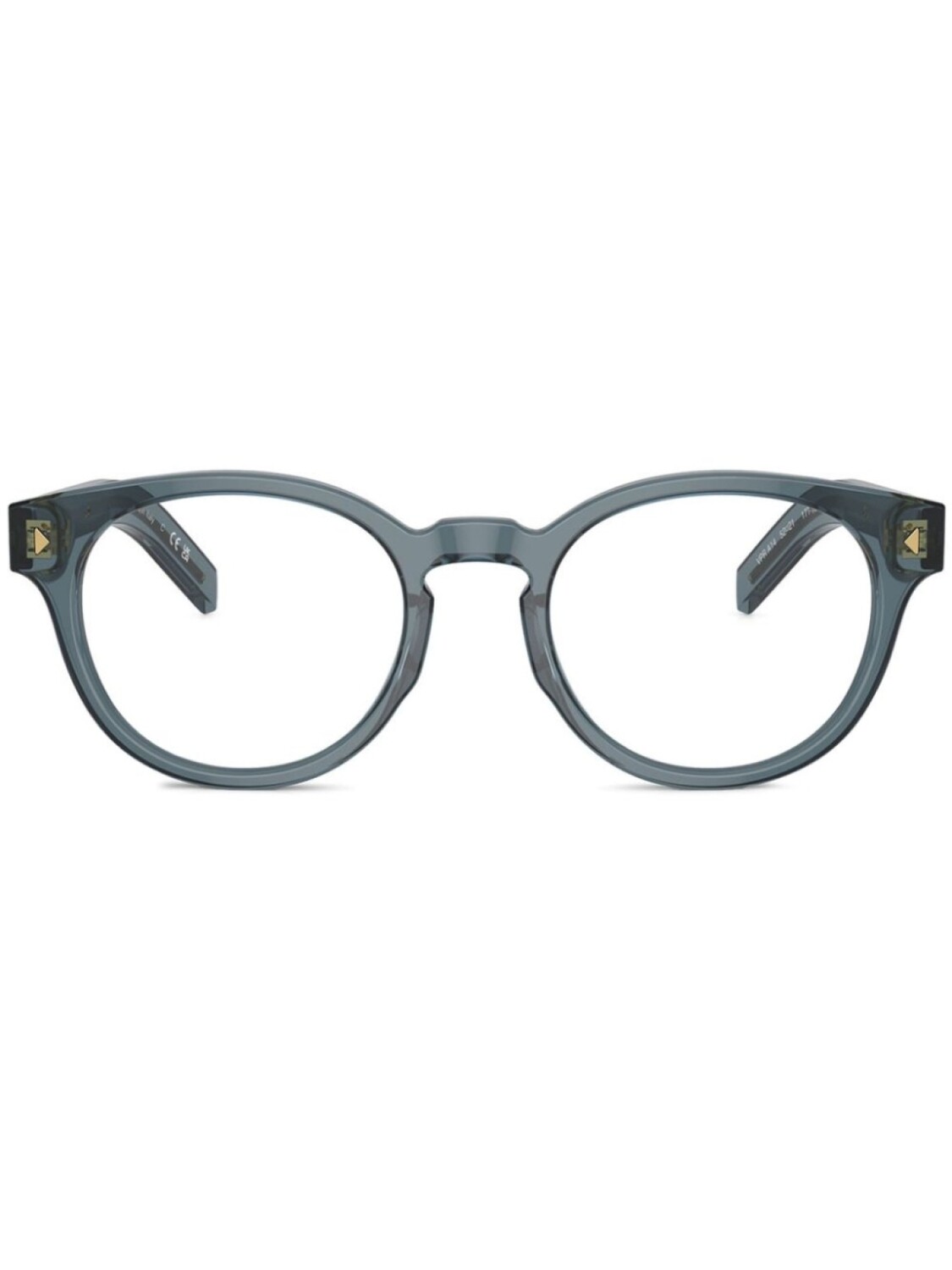 

Очки PR A14V Transparent Ocean Prada Eyewear, синий