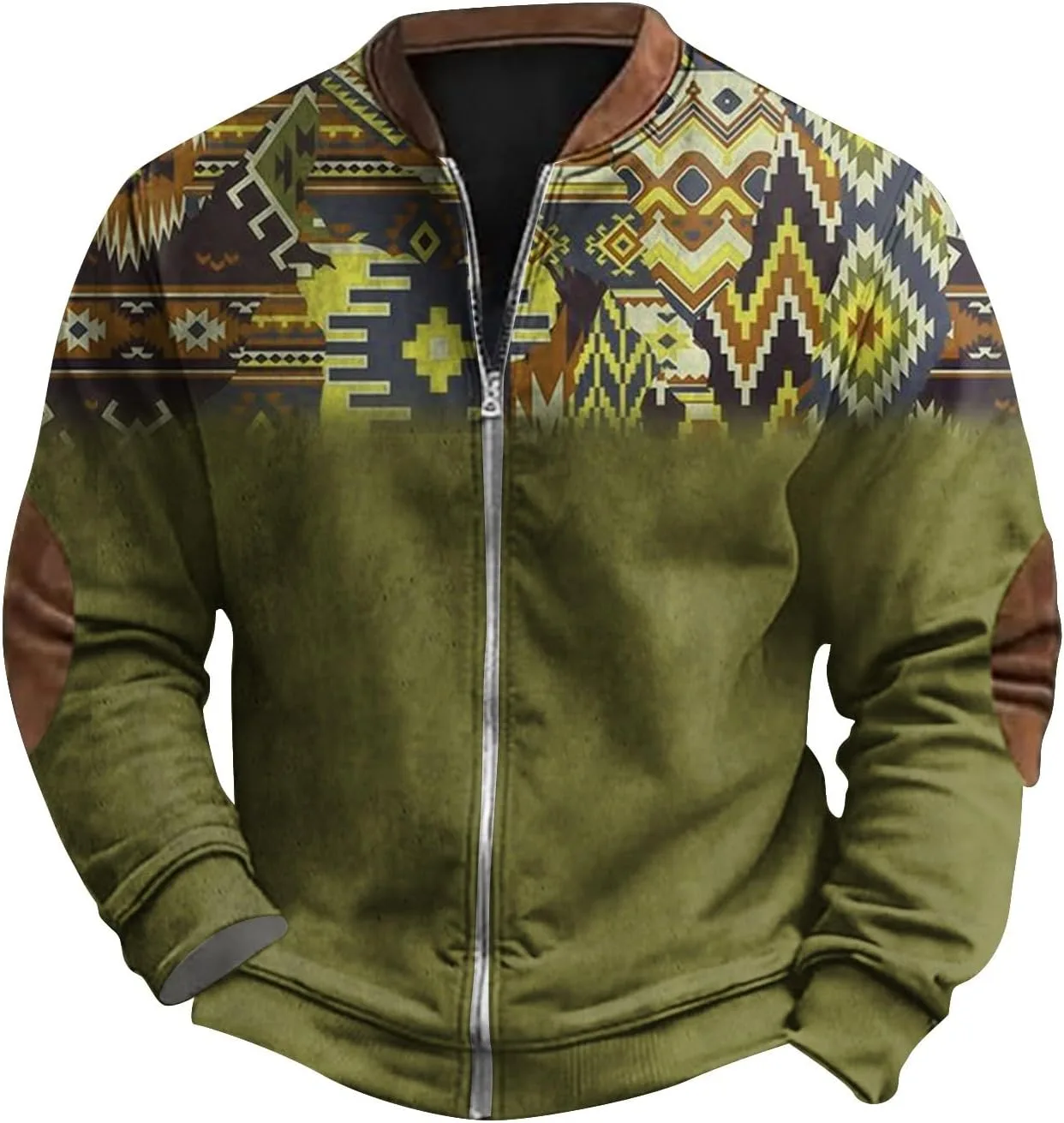 

Мужская осенняя футболка с принтом, длинный рукав, V-образный вырез