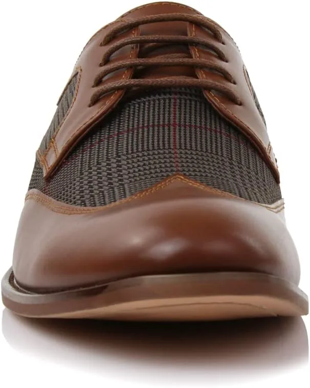 

Мужские оксфорды Ferro Aldo с крыльями | Классические броги и двухцветные модели Spectator | Формальная обувь для свадьбы, бизнеса и вечеринок, коричневый