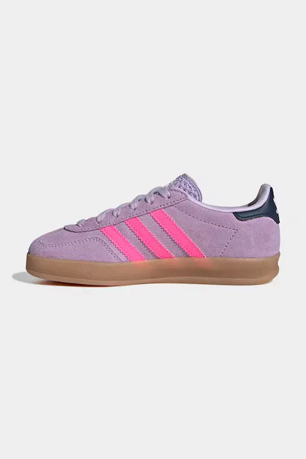 Кроссовки детские GAZELLE INDOOR Adidas Originals, фиолетовый — фото 4
