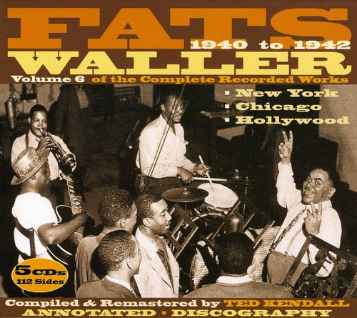 

CD диск Waller, Fats: 1940 To 1942, Vol. 6 Of The Complete Recorded Works