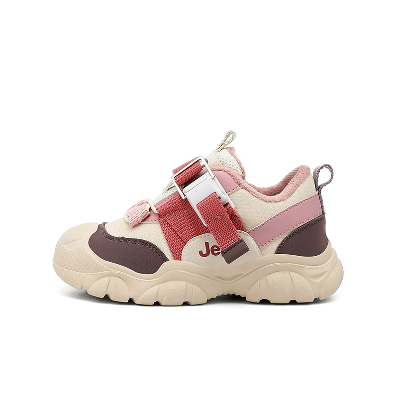 

Jeep Детские повседневные туфли бежево-розовые Kids'