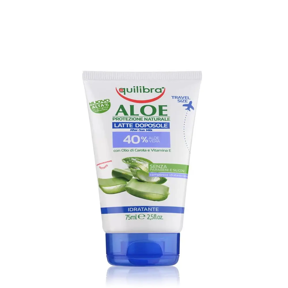 

Крем для тела After Sun Leche De Aloe Vera Equilibra, 75 мл