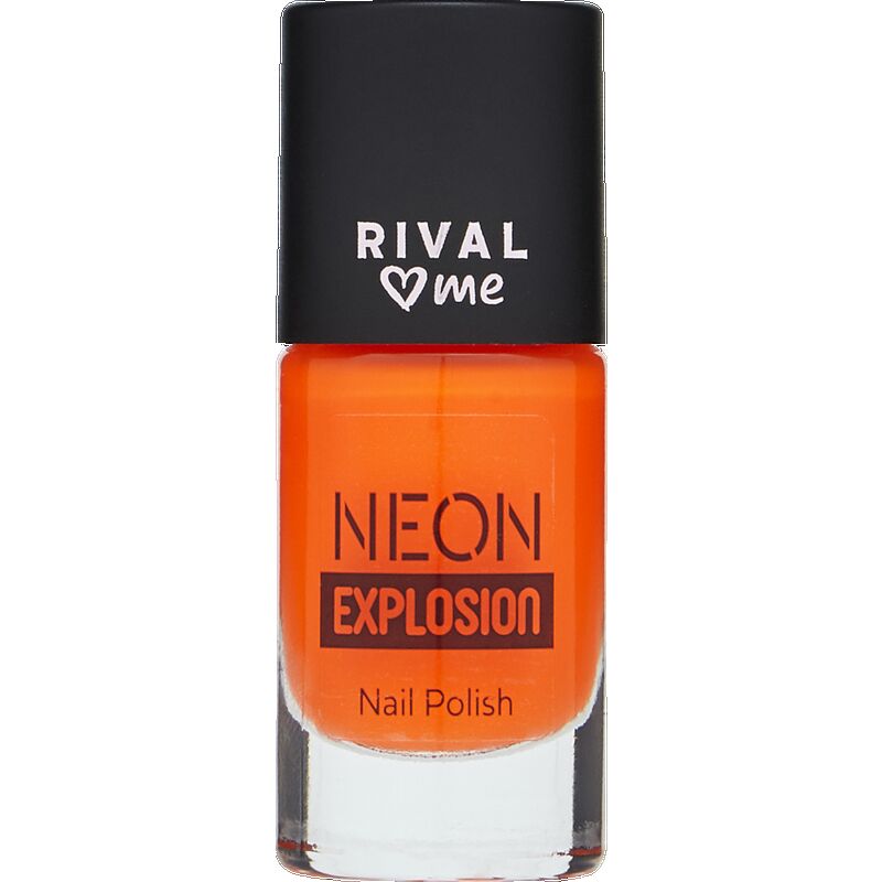 

Неоновые ногти 02 пылающий огонь RIVAL loves me, 8 ml