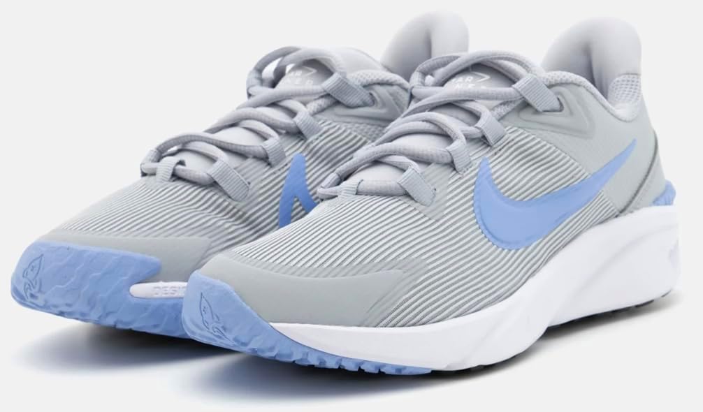 Детские кроссовки Nike Star Runner Unisex-Child 4 Nn (Gs), серый — фото 2