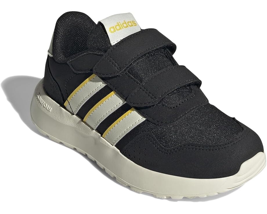 

Кроссовки adidas Kids Run 60s Shoes, цвет Black/Off-White/Utility Yellow