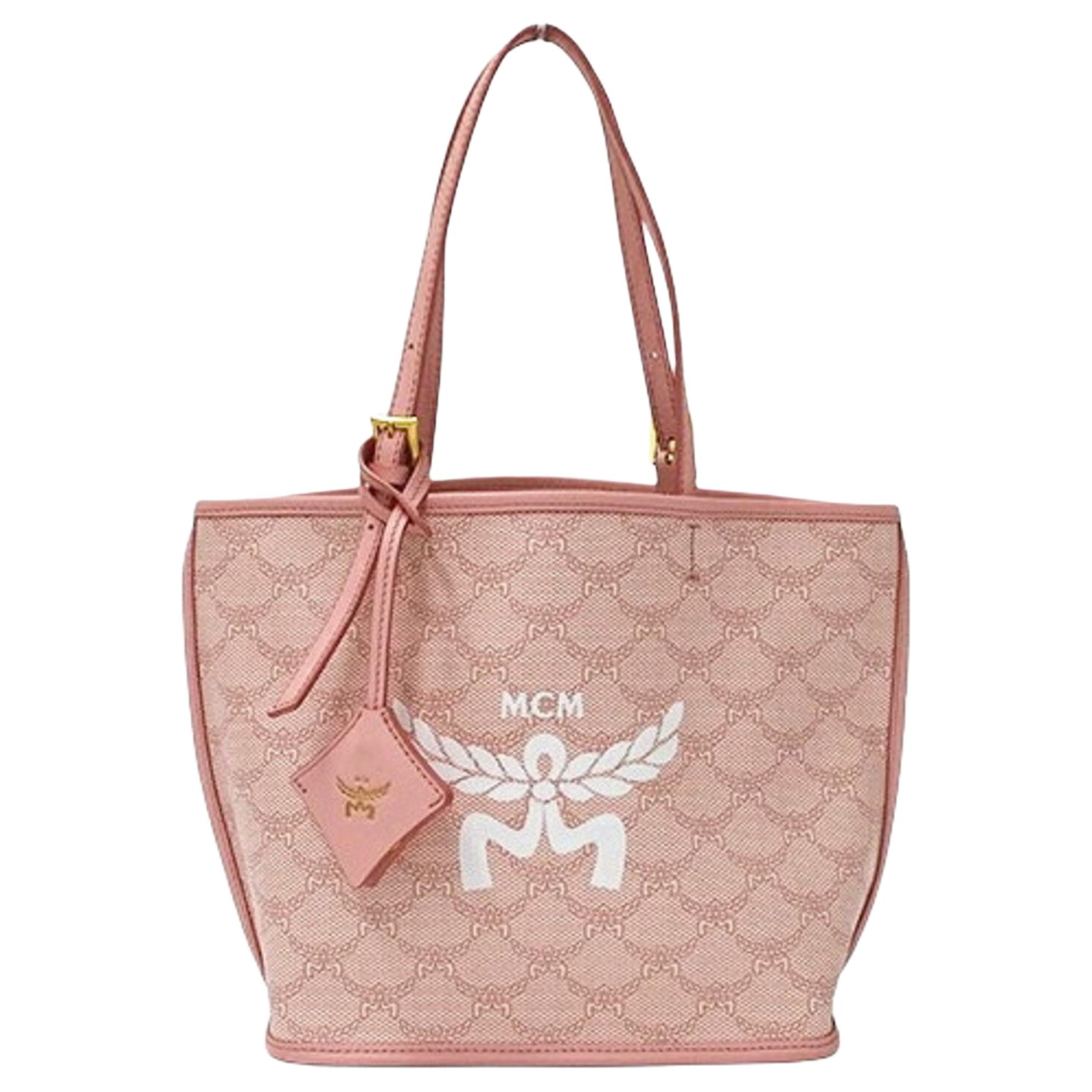 

MCM Сумка-шоппер Himmel из искусственной кожи, сумка-шоппер, мини-сумка на одно плечо, женская, цвет "вишневый розовый"