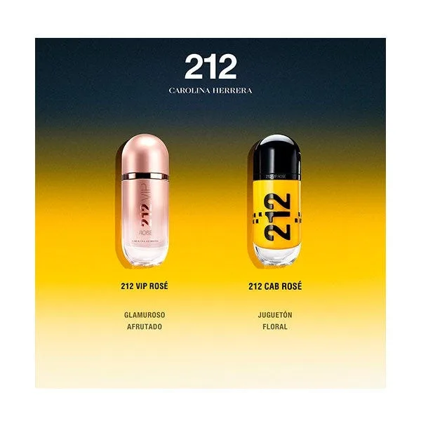 Парфюмерная вода для женщин CAROLINA HERRERA 212 VIP Rosé Cab 80 мл — фото 3
