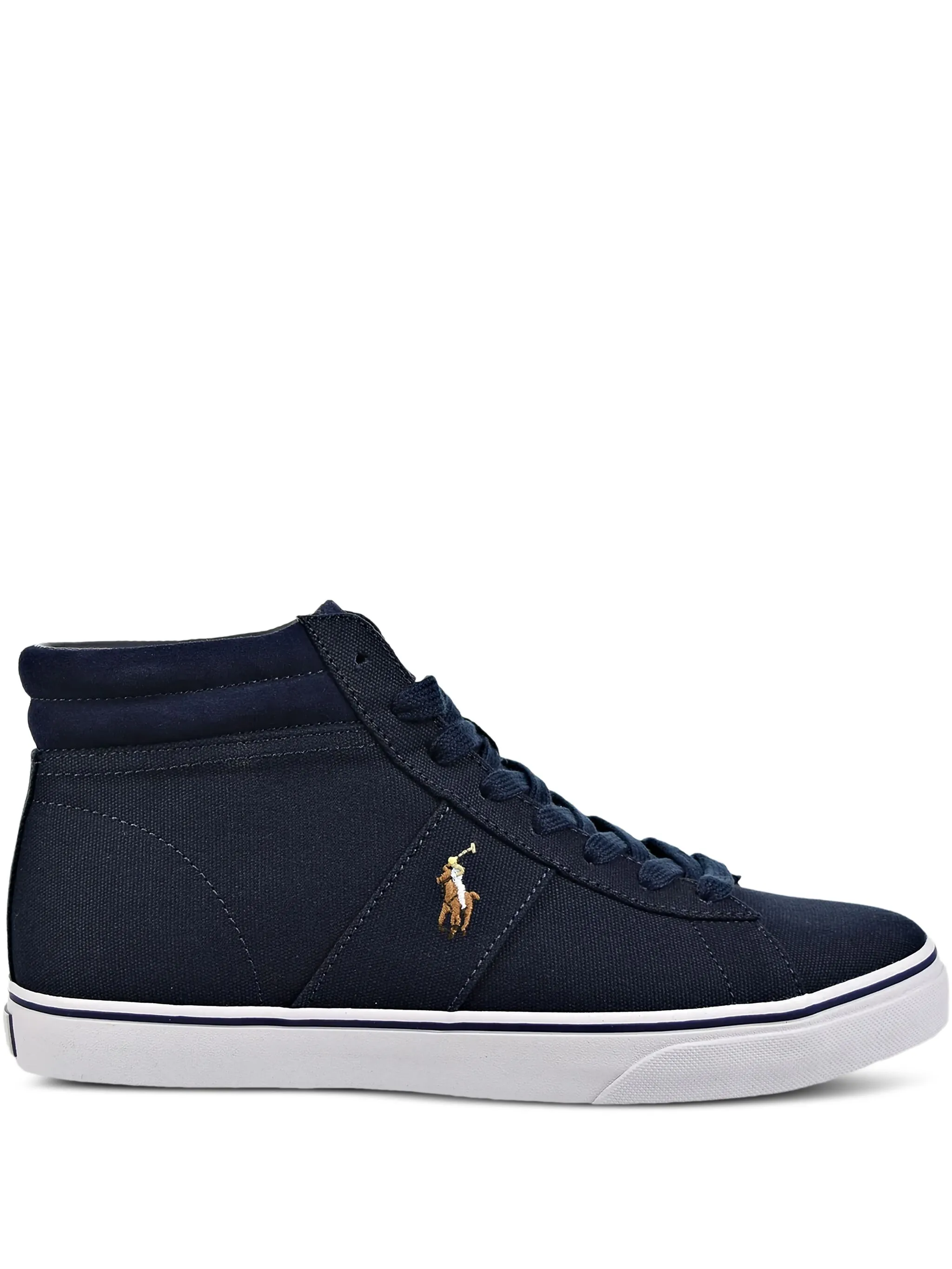 

Высокие кеды с логотипом Polo Ralph Lauren, синий