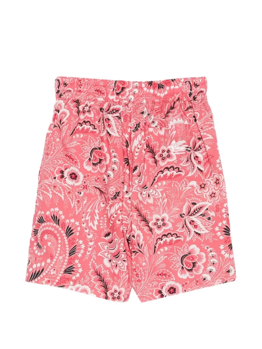 Шорты на шнурке с принтом пейсли ETRO KIDS, розовый — фото 2