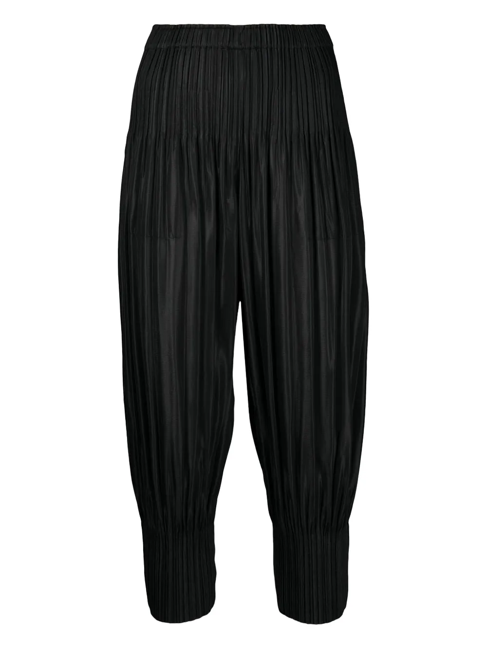 

Брюки со складками Pleats Please Issey Miyake, черный